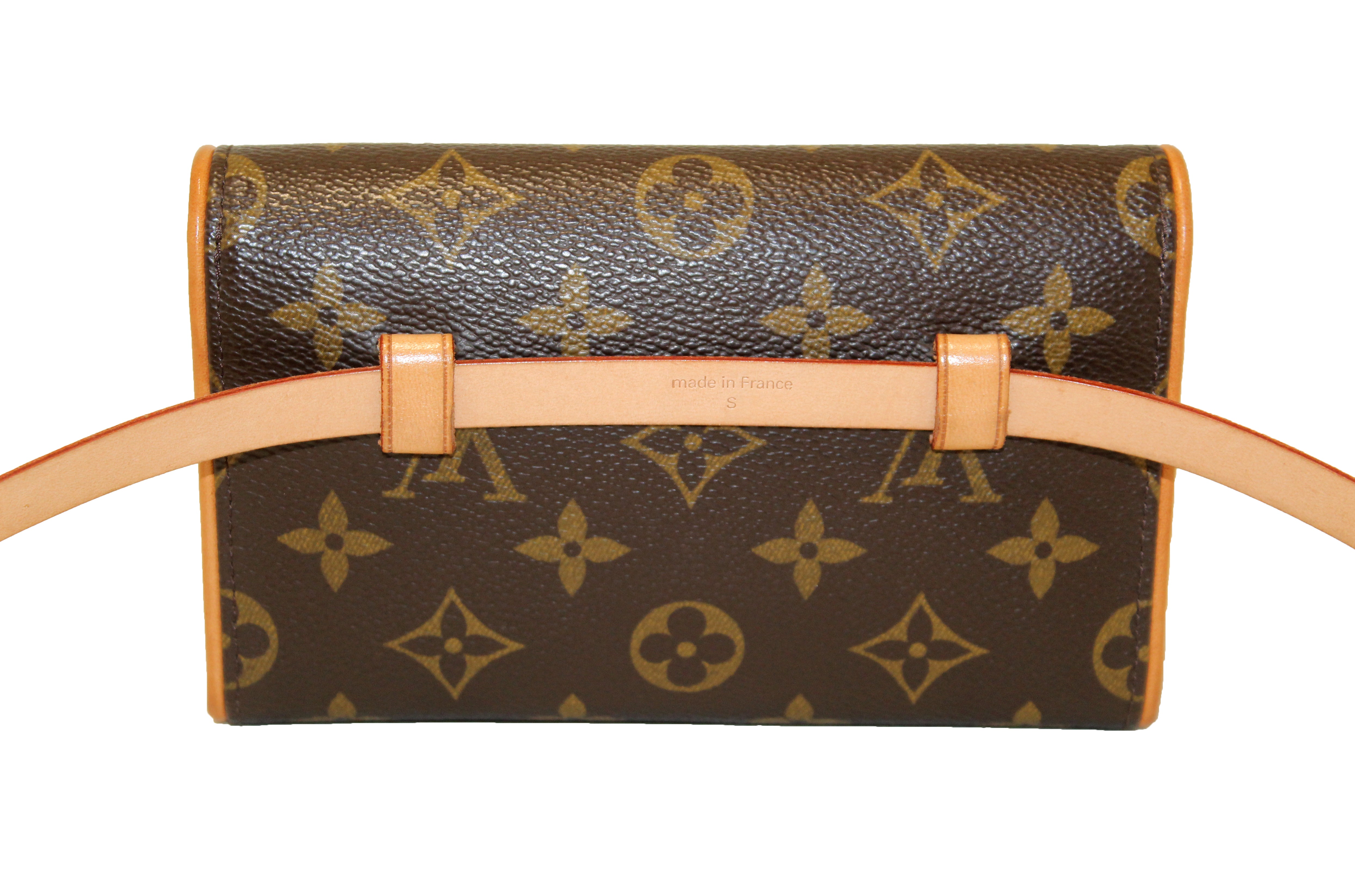 Authentic Louis Vuitton Monogram Canvas Pochette Florentine Handbag - Small Size Crossbody Bag for Women | Perfect for Date Night, Travel & Everyday Use