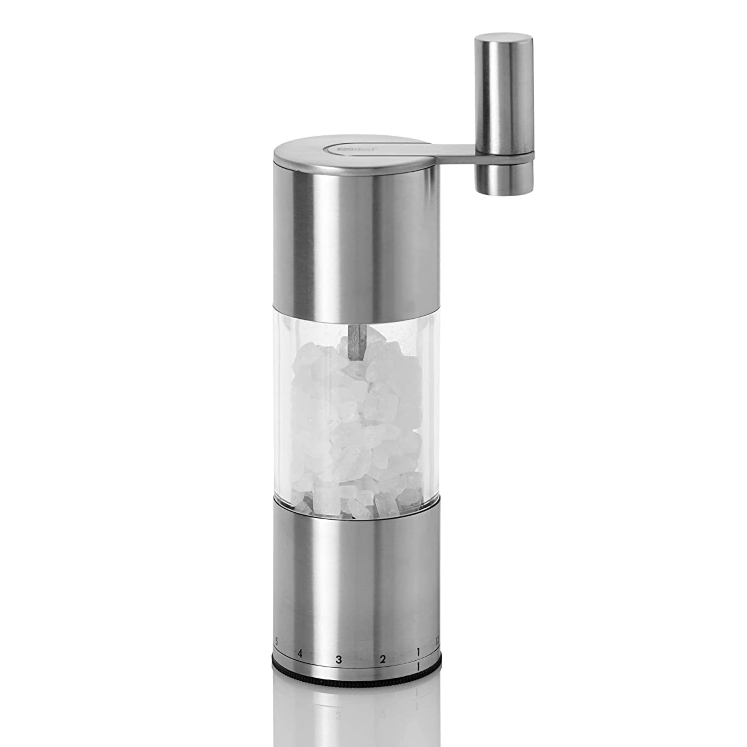 Premium AdHoc Select Geared Salt & Pepper Grinder - Ceramic Core Manual Seasoning Mill - Adjustable Coarseness - Durable Kitchen Shakers for Gourmet Cooking, Dining & Tabletop Use