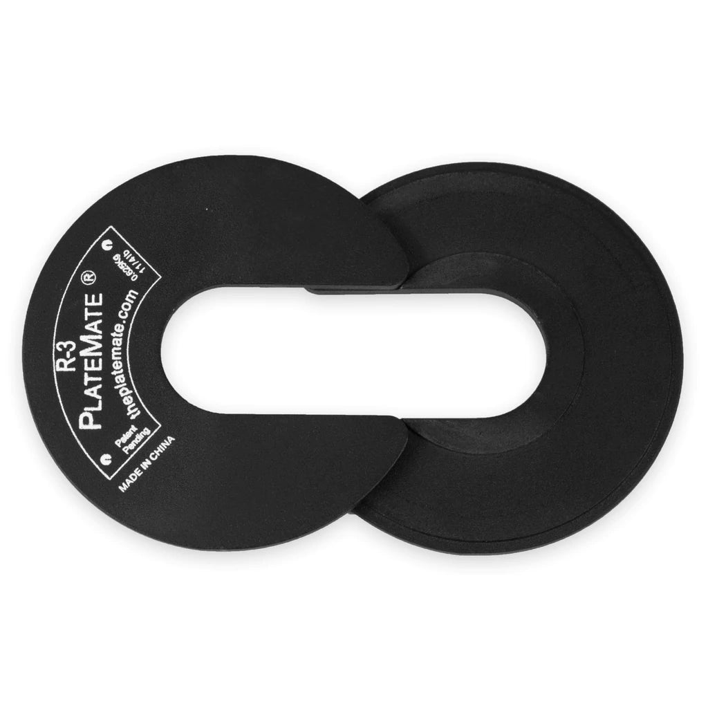 3 PlateMate 1.25lb Weight Plates (Pair) - Perfect for Dumbbell & Barbell Workouts, Home Gym Strength Training, and Fitness Accessories