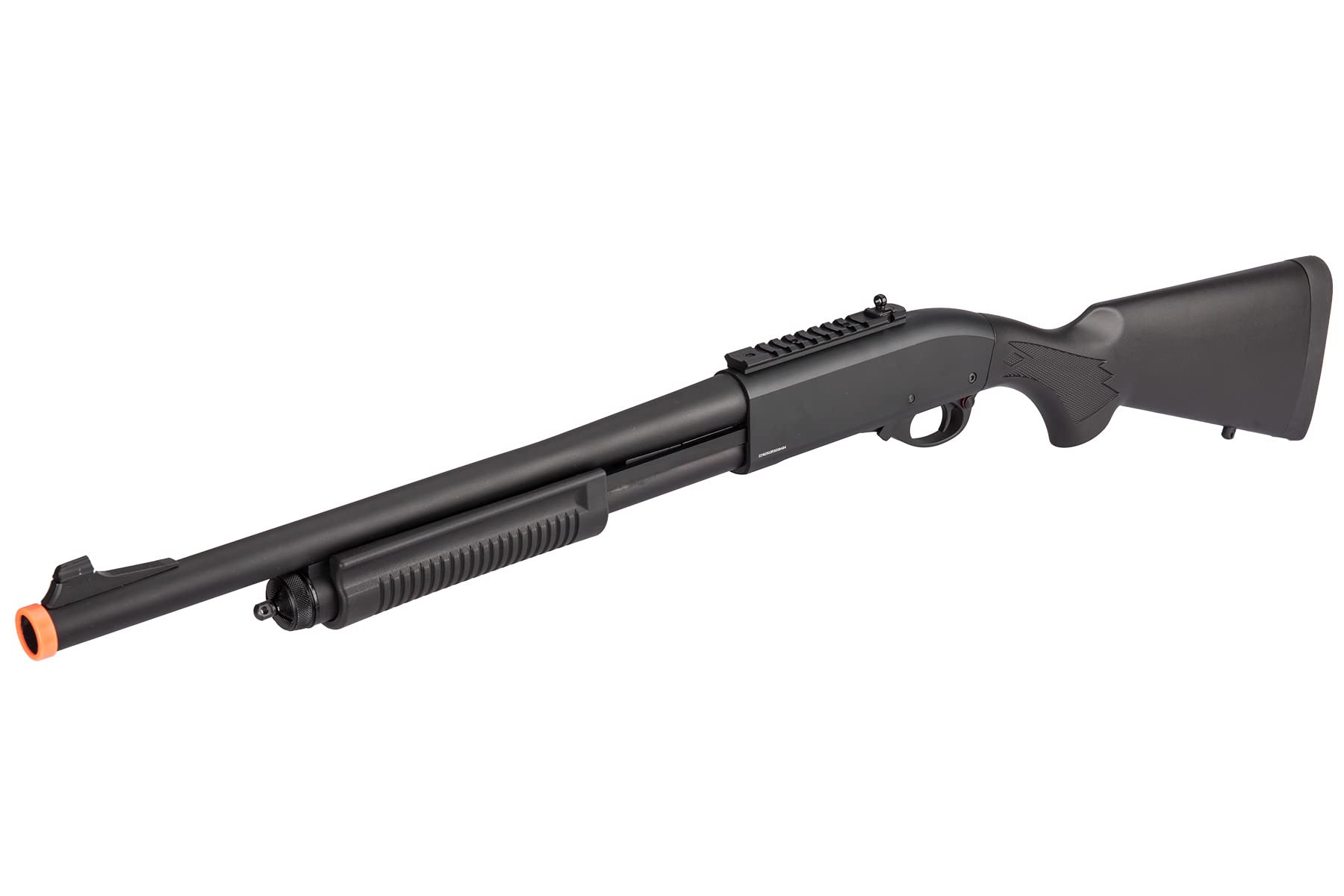 Golden Ball & Eagle M870 3/6-Shot Pump Action Gas Airsoft Shotgun - Black | Realistic Airsoft Training & Outdoor Shooting Games | Tactical Simulation & Target Practice