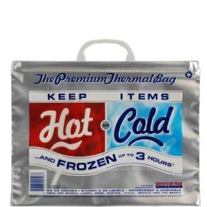 Insulated Hot Cold Bags Small (Pack of 18) - Perfect for Lunch, Picnics & Groceries | American Made Thermal Tote Bags