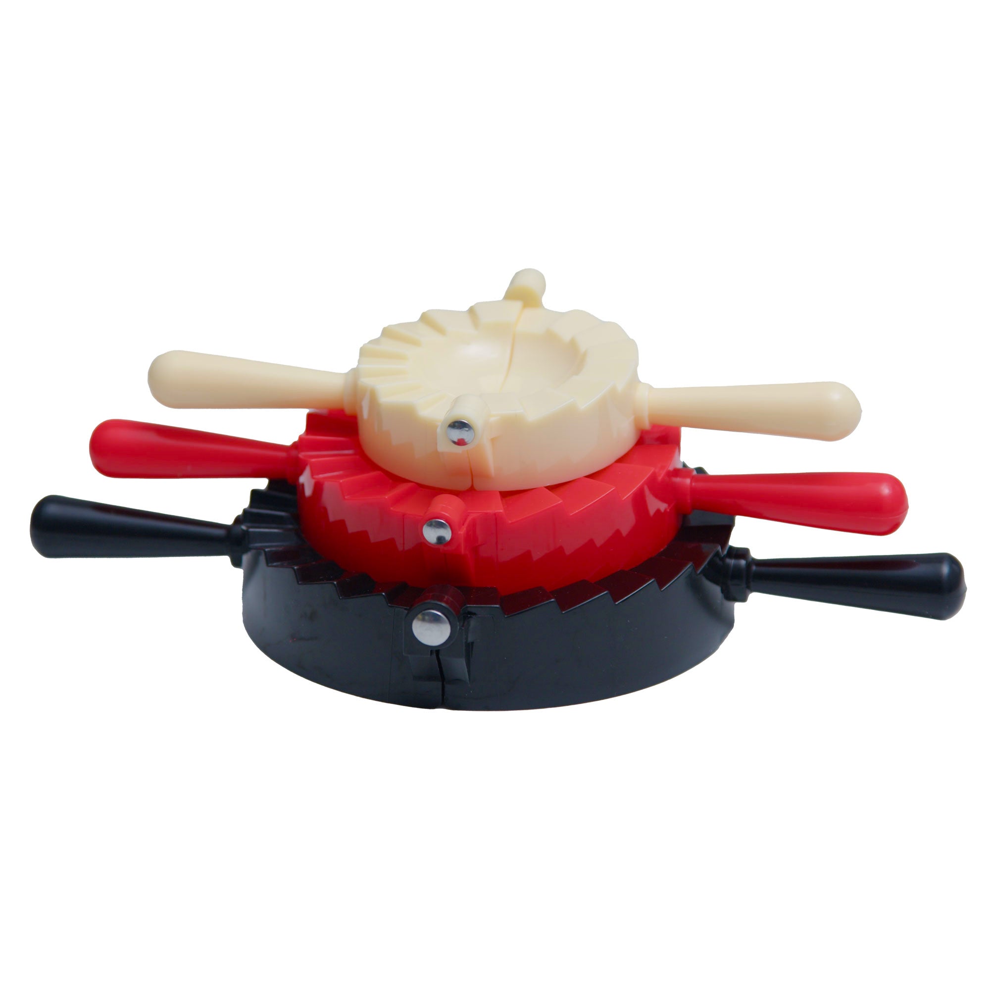 3-Piece Dumpling Press Set - Stainless Steel Dumpling Maker for Homemade Dumplings, Wontons & Gyoza - Perfect for Asian Cooking, Family Meals & Party Food Prep
