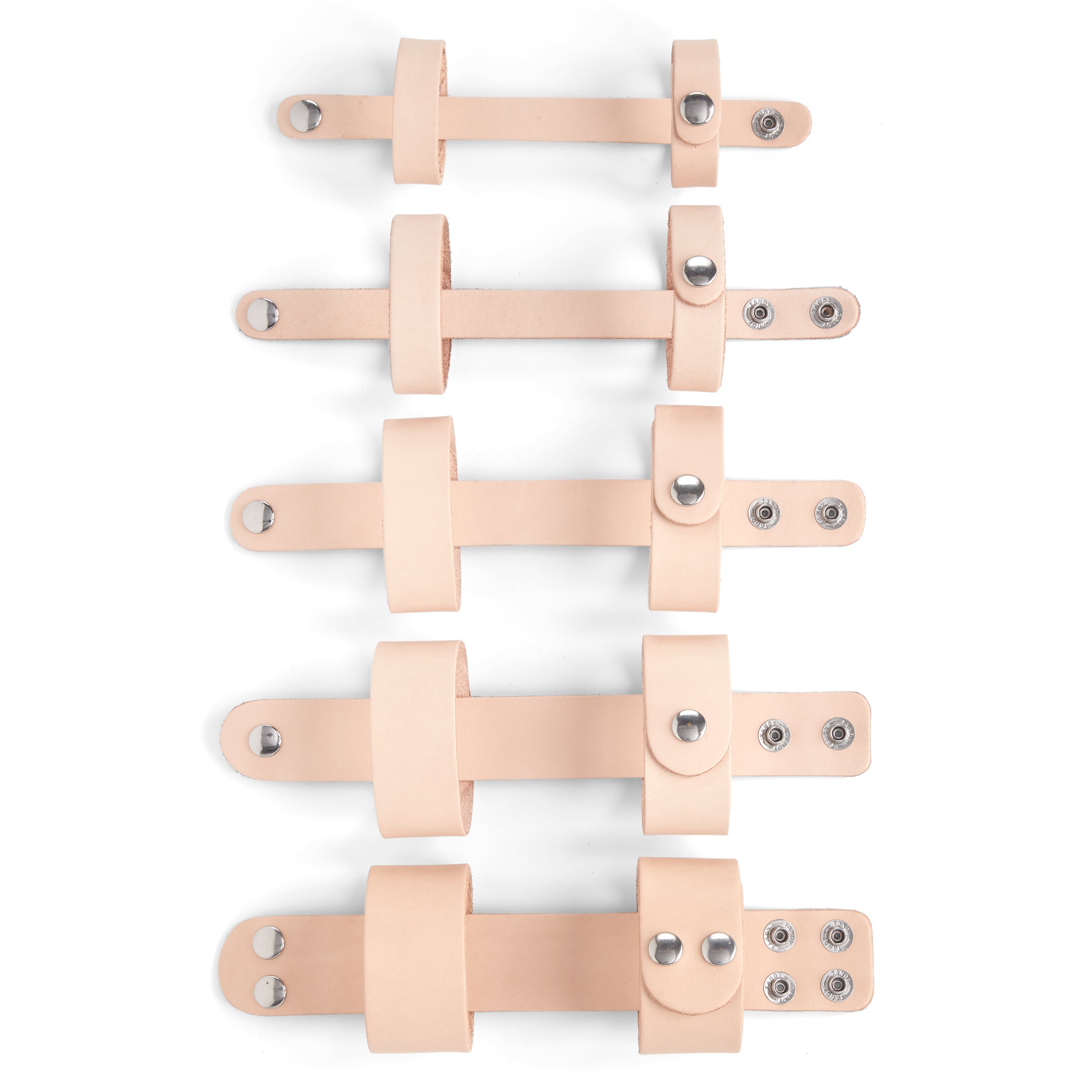 Adjustable Leather Wristbands for Men & Women - Premium Genuine Leather Adjustable Bracelet - Perfect for Casual Wear, Gifts & Fashion Accessories