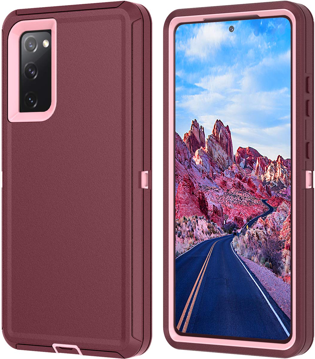 Shockproof Samsung Galaxy S20 FE Case - Heavy Duty Cover for Outdoor Use
