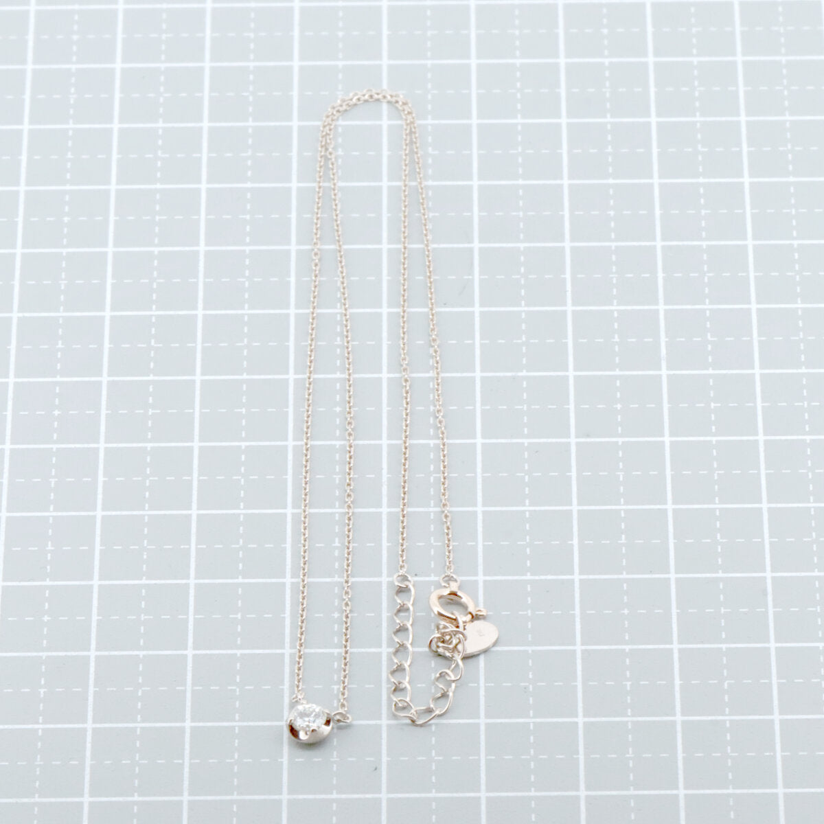 4℃ Diamond 18K White Gold Necklace for Women - Elegant Pendant Jewelry Gift for Anniversary, Wedding & Special Occasions