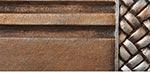 Reeded Wood Pole with Finial - Flat Black Finish for Curtains, Drapes & Home Decor