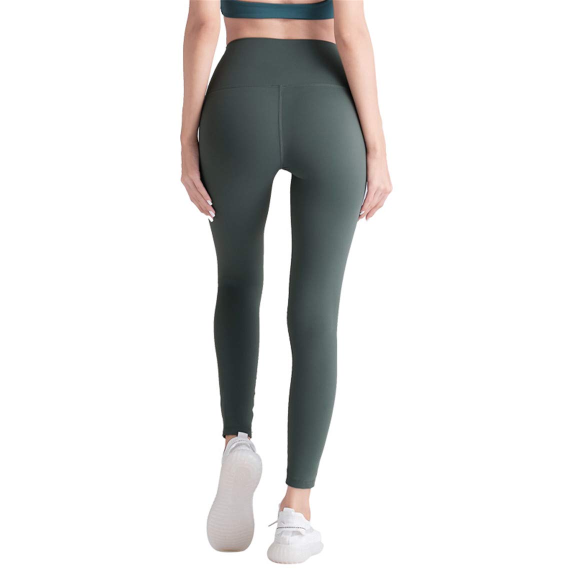 LLTMALL Women's High Waist Yoga Pants - Workout Leggings with Pockets, Tummy Control Compression Fitness Tights for Running, Gym & Lounge Wear
