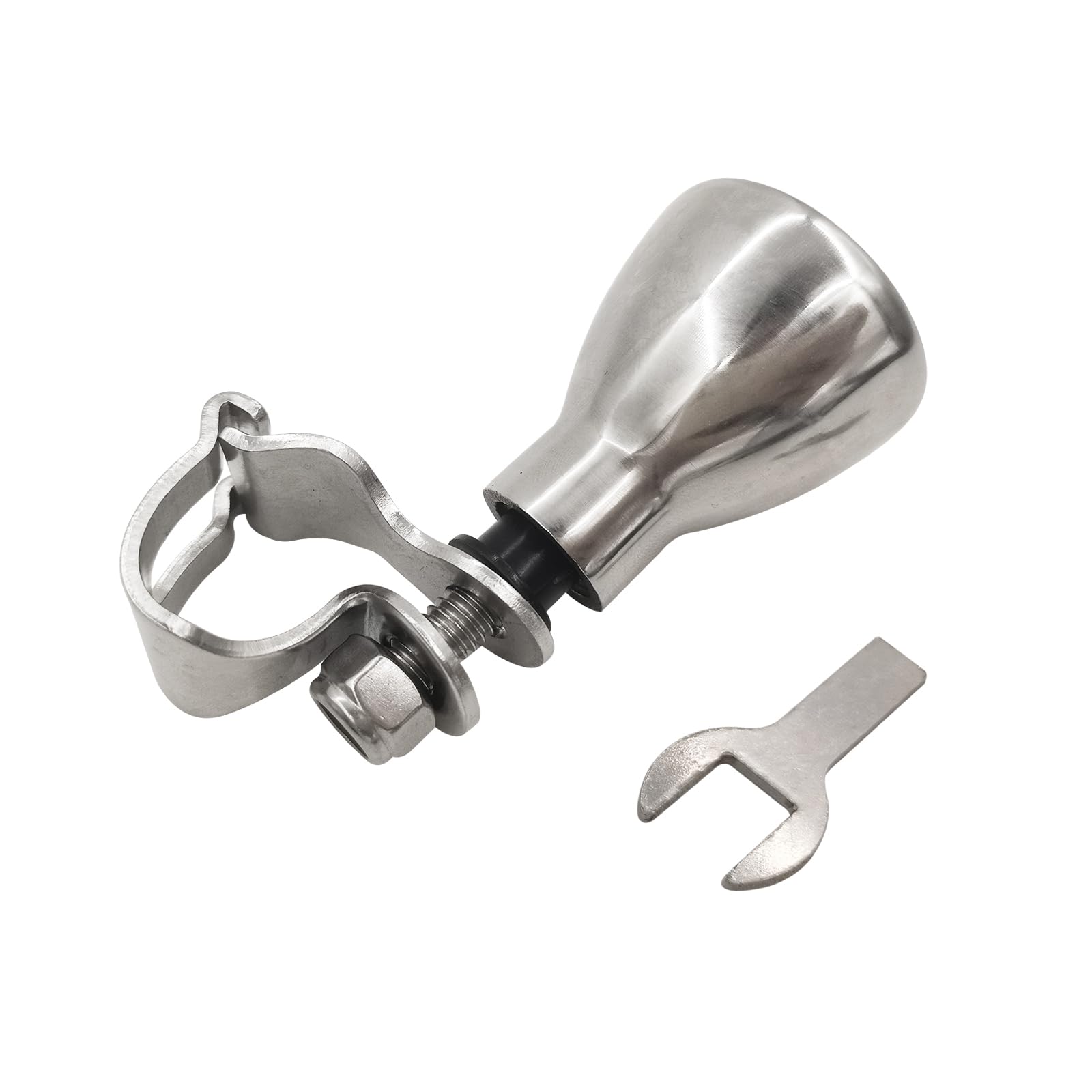 316 Stainless Steel Boat Steering Wheel Knob - 5/8'' to 1'' Diameter for Easy Maneuvering | Marine & Boating Accessories for Smooth Navigation