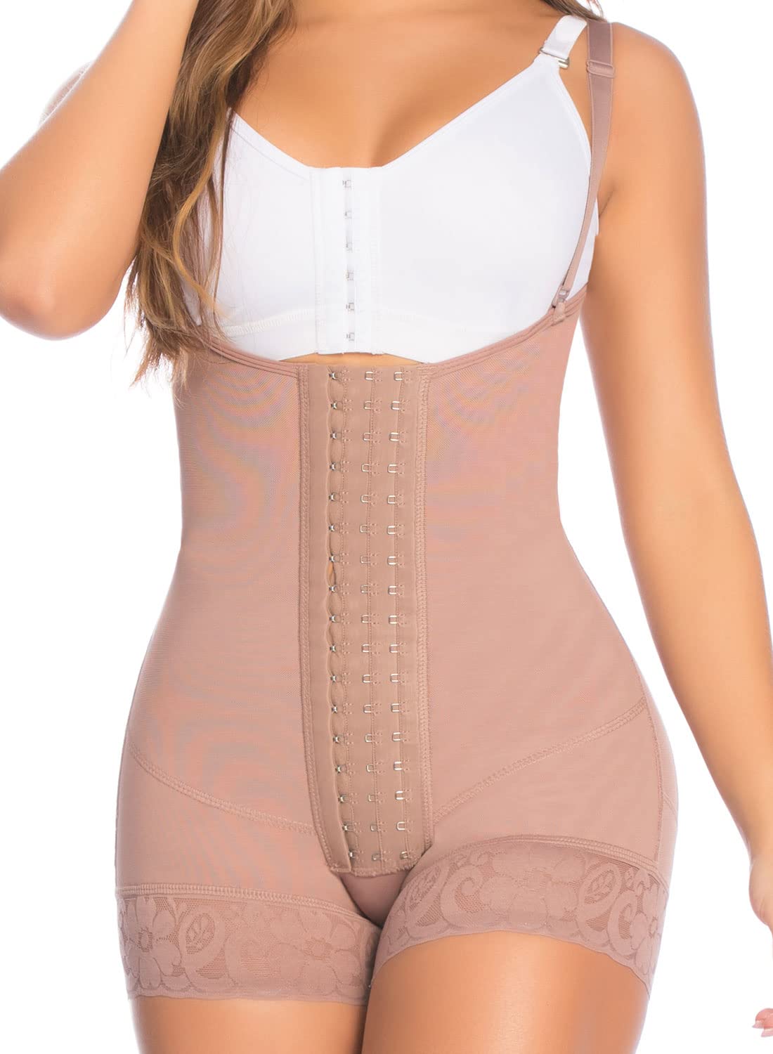 DELIÉ by Fajas DPrada 09066 Colombian Postpartum Girdle - Full Body Shaper for Women | Post Surgery Recovery, Tummy Control & Waist Training | Perfect for Maternity, Weight Loss & Everyday Shapewear