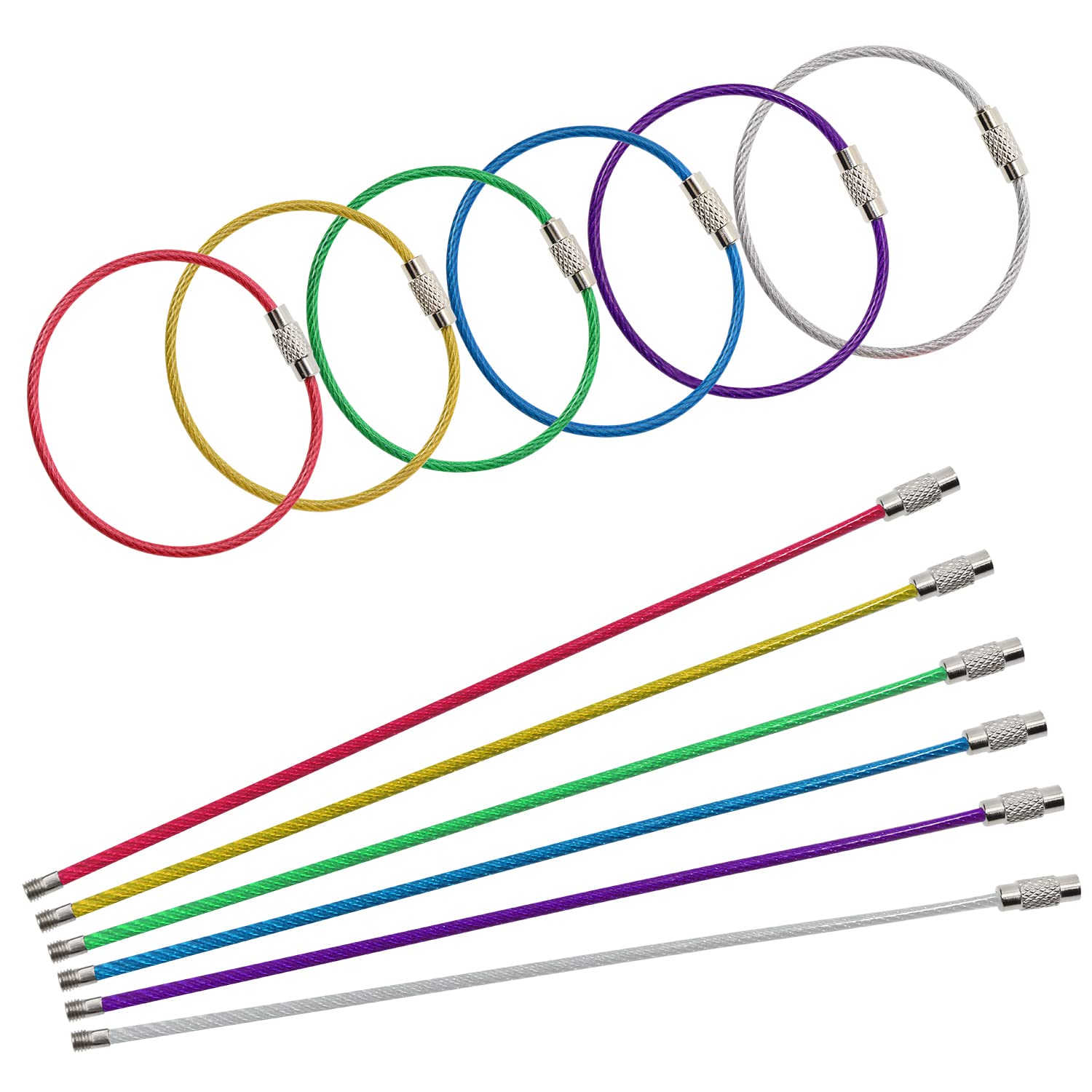 12Pcs Mini Skater Key Rings - 5.3