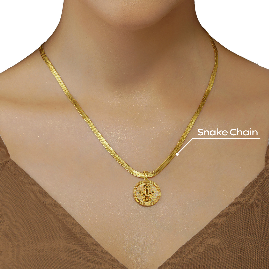 Power of Belief Coin Necklace - Spiritual Protection Amulet for Women & Men | Positive Energy Jewelry for Daily Wear, Meditation & Gift Giving