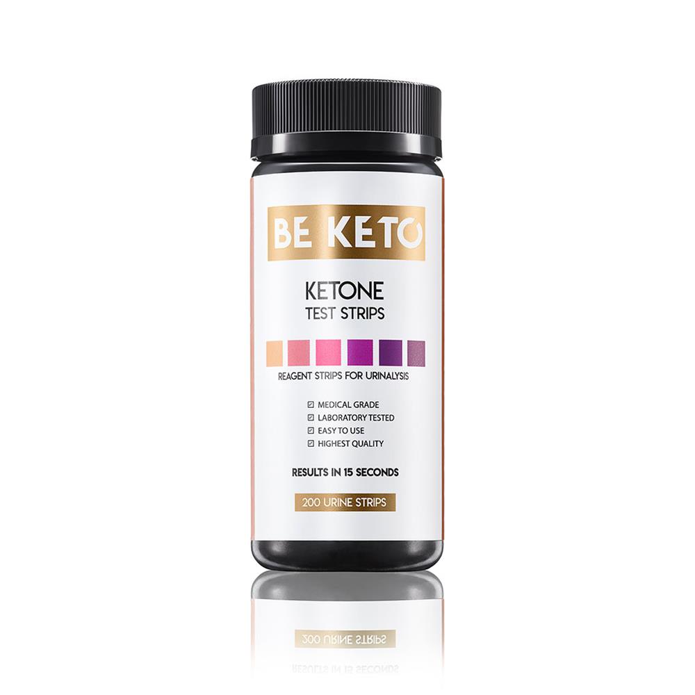 BeKeto Ketone Test Strips 200 Count - Accurate Urine Ketone Testing for Ketogenic Diet & Weight Loss - Perfect for Keto Dieters, Diabetics, and Low-Carb Lifestyle