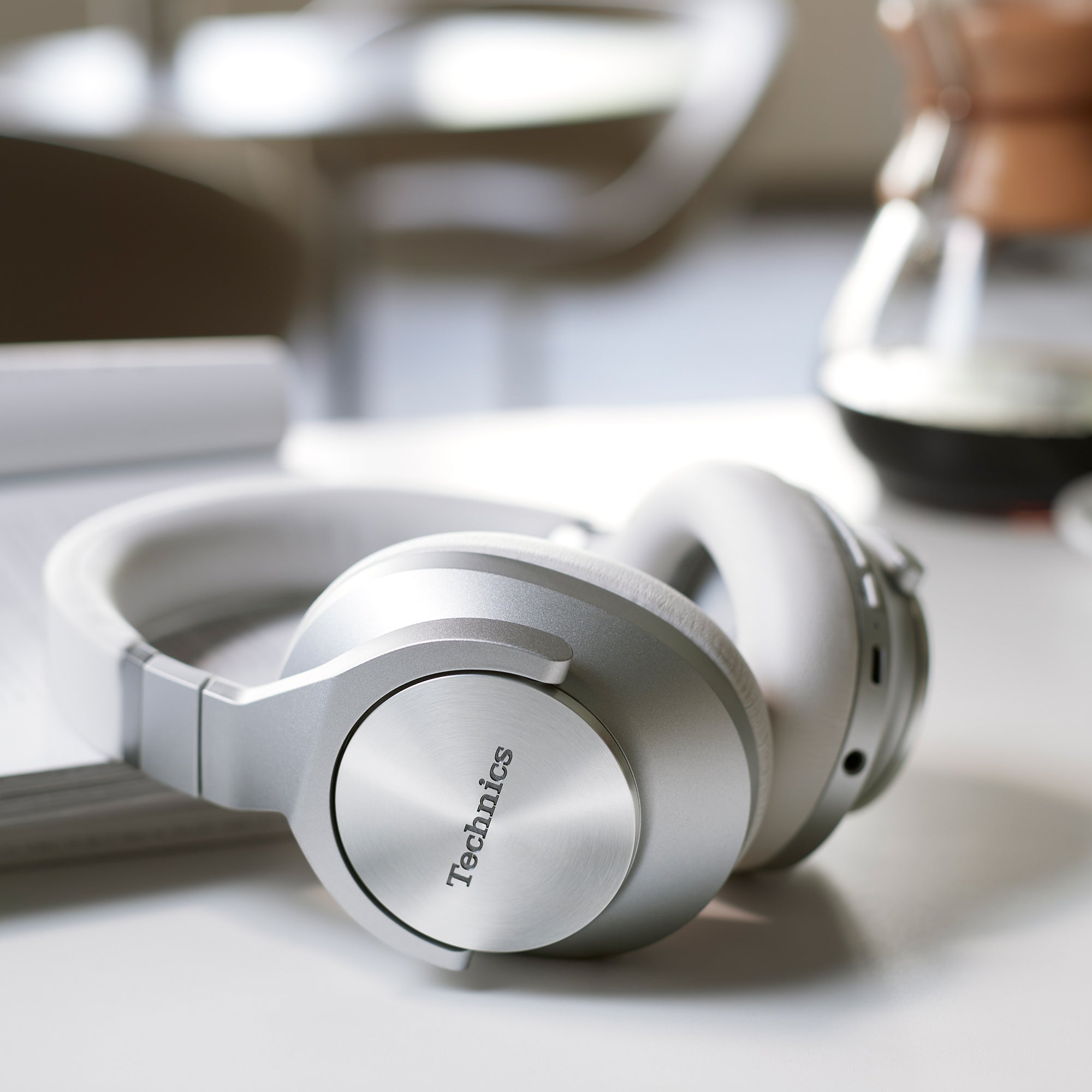 Technics EAH-A800 Wireless Bluetooth Headphones with Active Noise Cancellation (ANC) - Premium Over-Ear Headset for Travel, Work & Music Listening