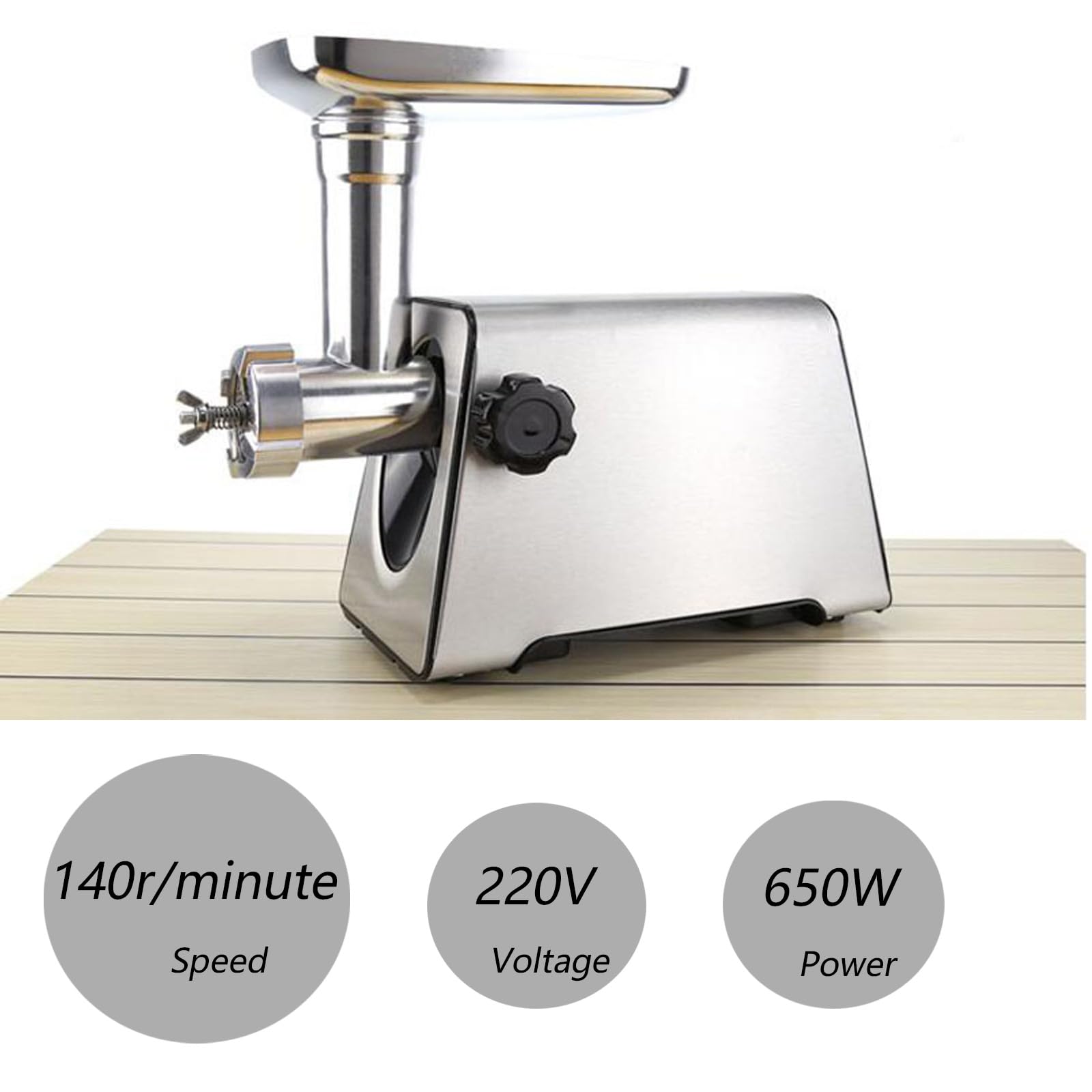 220V Electric Animal Feed Pellet Machine - 3.5MM Feed Granulator for Birds, Fish & Cats | Small Farm & Home Use | DIY Pet Food & Livestock Feed Maker | Perfect for Homemade Pet Treats & Backyard Farming