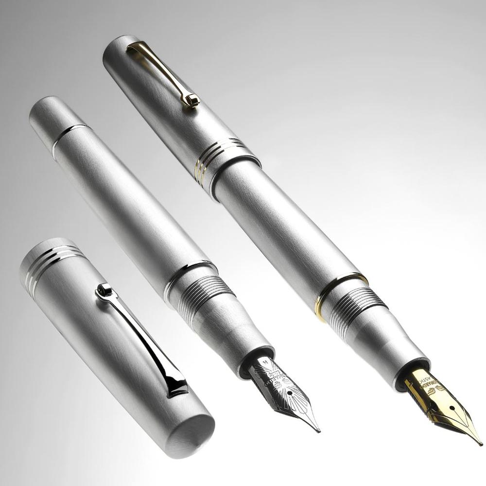 Leonardo Fountain Pen Momento Zero Limited Edition 2025 - Premium Stainless Steel & Alumina Nib - Perfect for Calligraphy, Writing & Collecting - Elegant Gift for Pen Enthusiasts