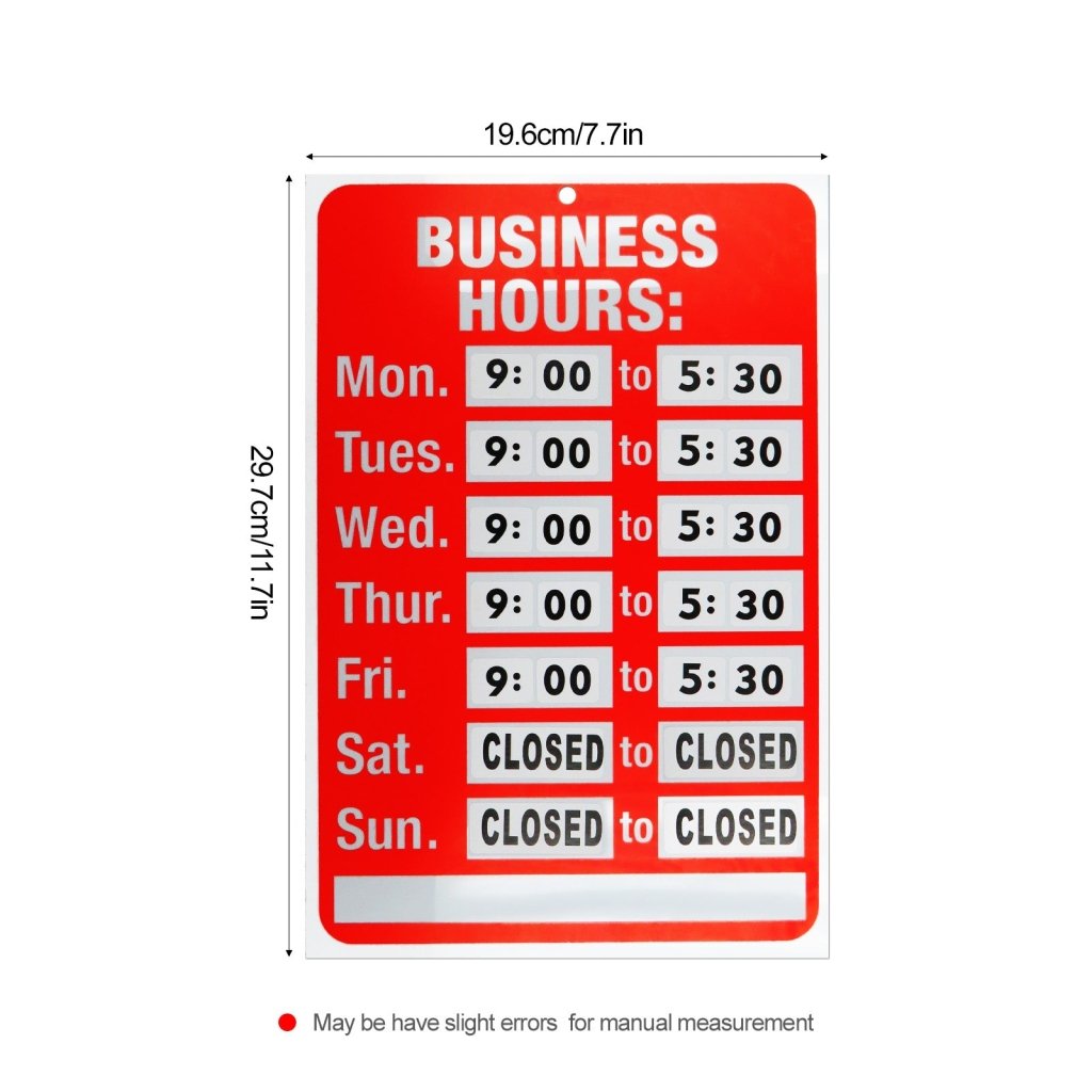 Open Sign - High Visibility LED Open Business Sign for Storefronts & Restaurants | Perfect for Retail Shops, Cafes & Small Businesses