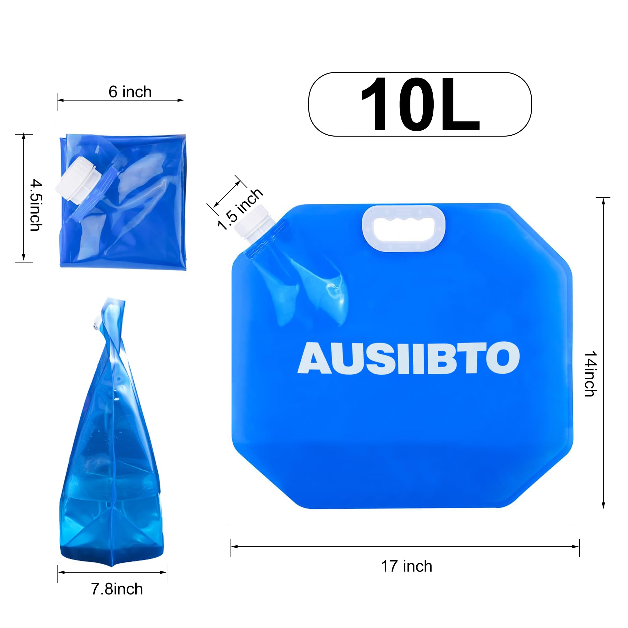 4 Pack 10L Ice Bath Bags for Cold Plunge Therapy - Portable Freezer Water Bathtub Bags for Athletes, Post-Workout Recovery & Muscle Pain Relief - Perfect for Home Gym, Sports Training & Physical Therapy (Model B)