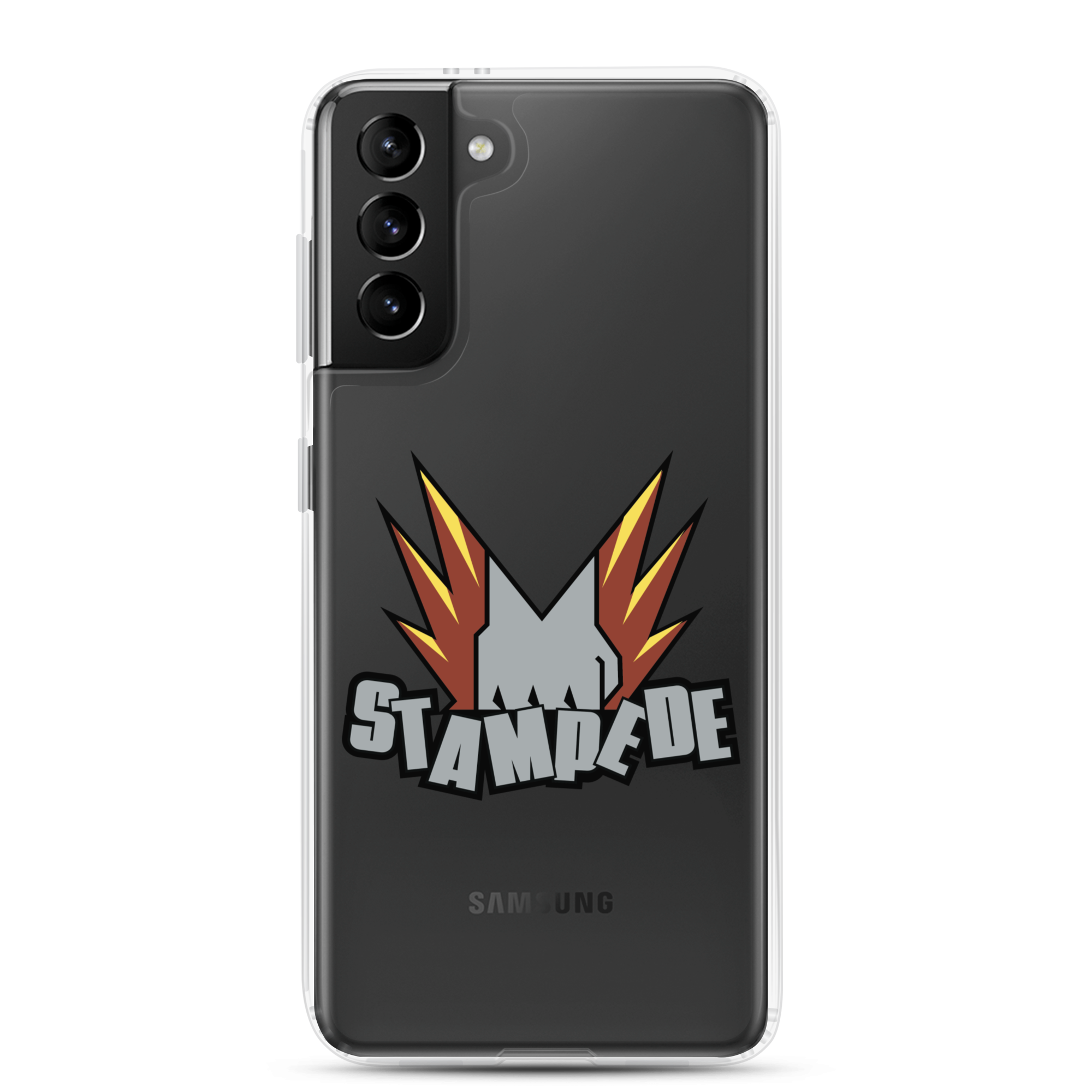 Zoo Jitsu Fighters Stampede Clear Protective Case for Samsung Galaxy - Durable Slim Cover for Everyday Use & Gaming Enthusiasts