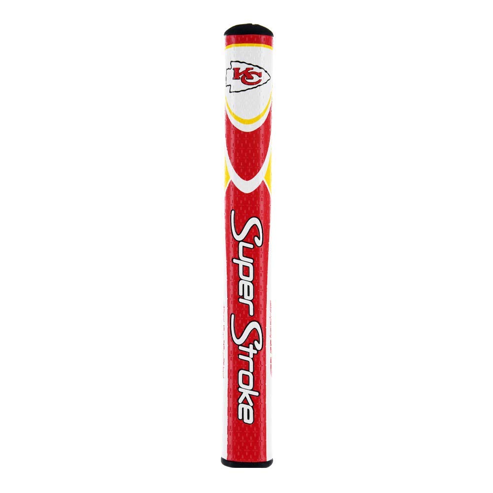 SuperStroke NFL Golf Putter Grip Mid Slim 2.0 | Enhanced Cross-Traction Texture & Oversized Design | Consistent Stroke with Even Grip Pressure | Non-Slip Control | Perfect for Practice and Tournament Play
