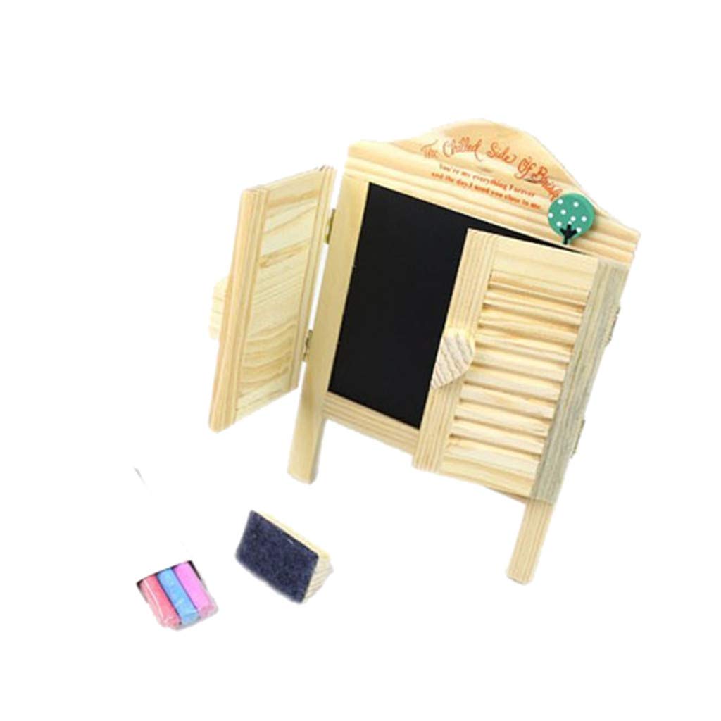 School Drawing Teaching Small Board Blinds Open Supplies Blackboard - Ideal for Classroom, Home Office, and Art Studio Use