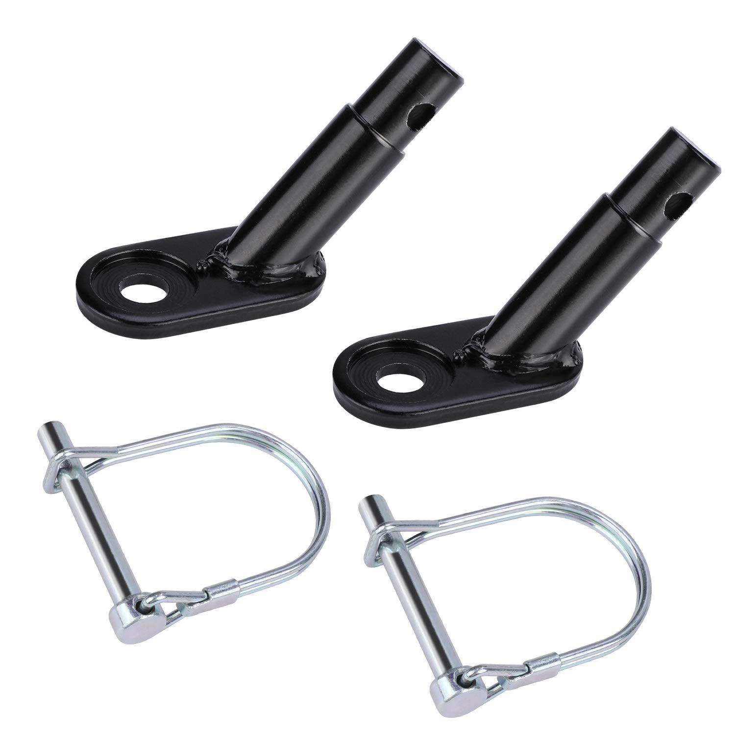 2 Pack Bike Trailer Coupler - Universal Bicycle Trailer Hitch Connector for Child, Pet & Cargo Trailers | Heavy Duty Steel Attachment | Perfect for Family Cycling, Grocery Hauling & Outdoor Adventures