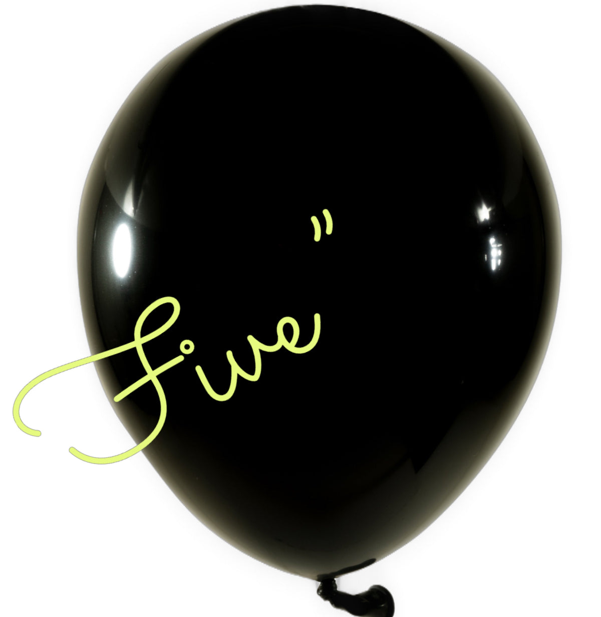 100-Pack 5-Inch Black Latex Balloons for Parties, Birthdays, and Decorations - Premium Quality, Strong & Durable