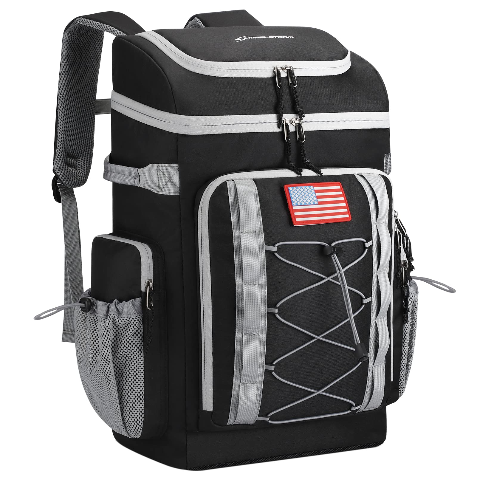 **Maelstrom 50 Can Insulated Cooler Backpack - Leakproof, Waterproof & Lightweight Soft Cooler Bag for Beach, Picnic, Camping & Outdoor Activities - Large Capacity Lunch Backpack for Men & Women**