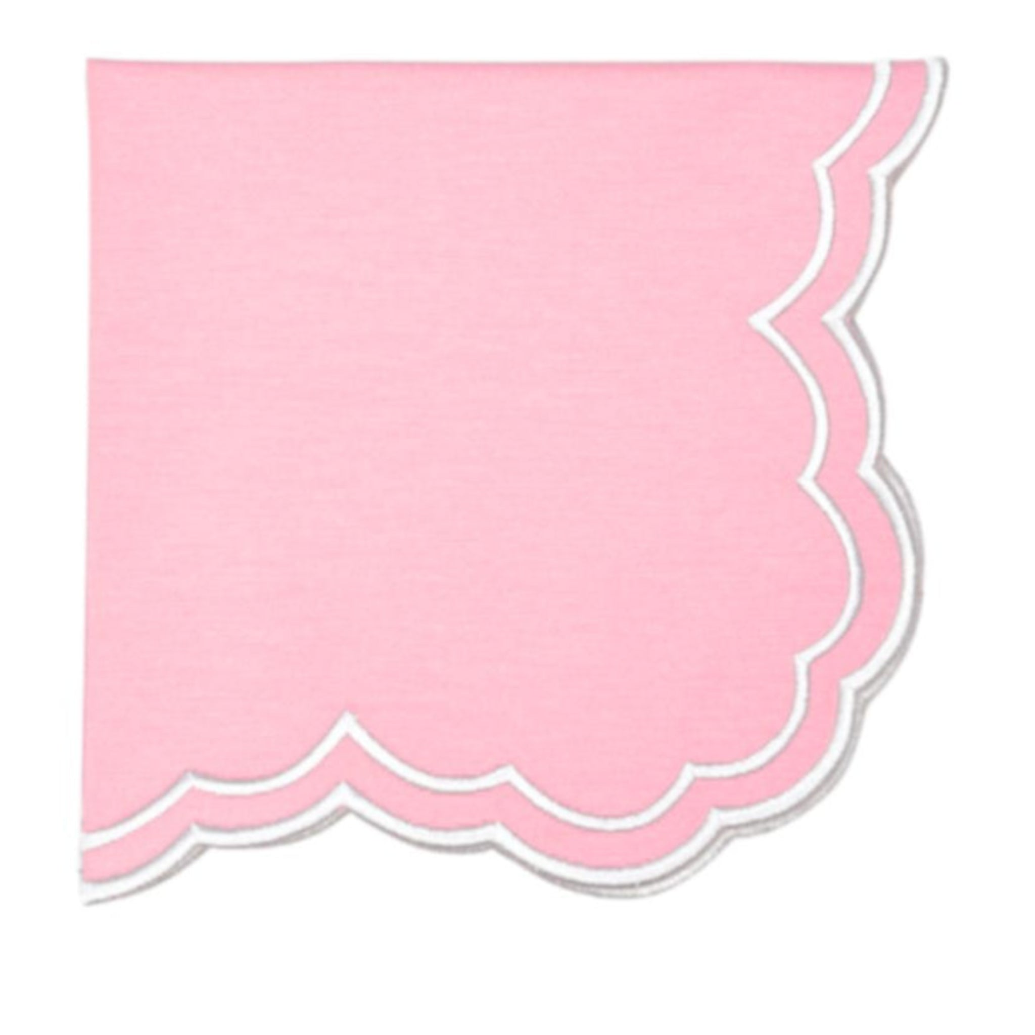 Bettina Pink Napkins - Set of 4 Premium Quality Cloth Napkins for Elegant Dining, Parties & Special Occasions