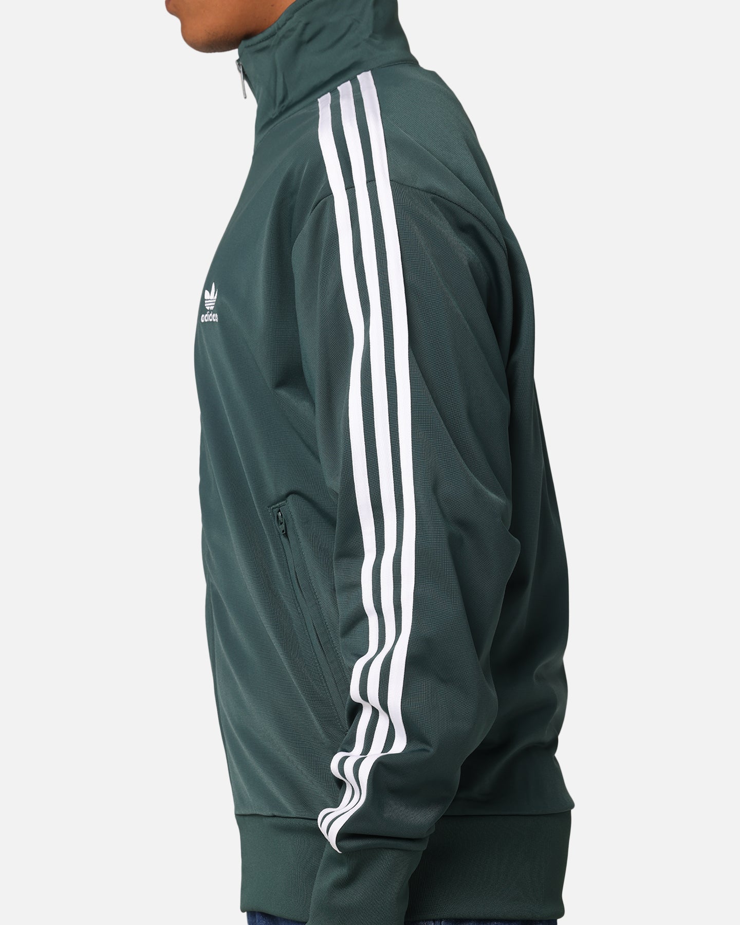 Adidas Firebird Track Jacket for Women & Men - Lightweight Running Windbreaker with Zipper - Mineral Green Athletic Jacket for Jogging, Gym Workouts & Outdoor Sports