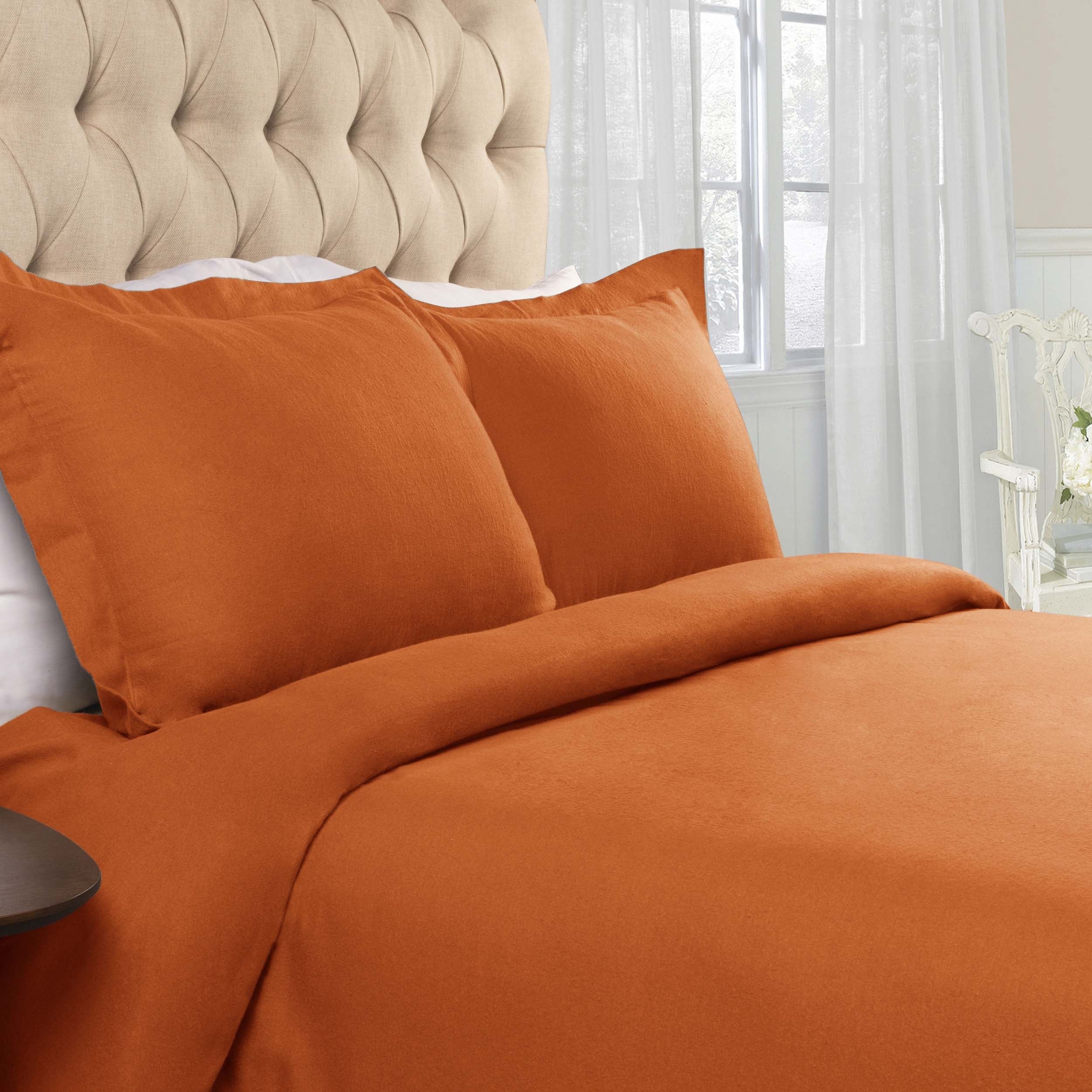 Premium 100% Cotton Flannel Duvet Cover Set - Soft & Cozy Bedding for Winter - Perfect for Master Bedroom, Guest Room & Cold Weather Comfort