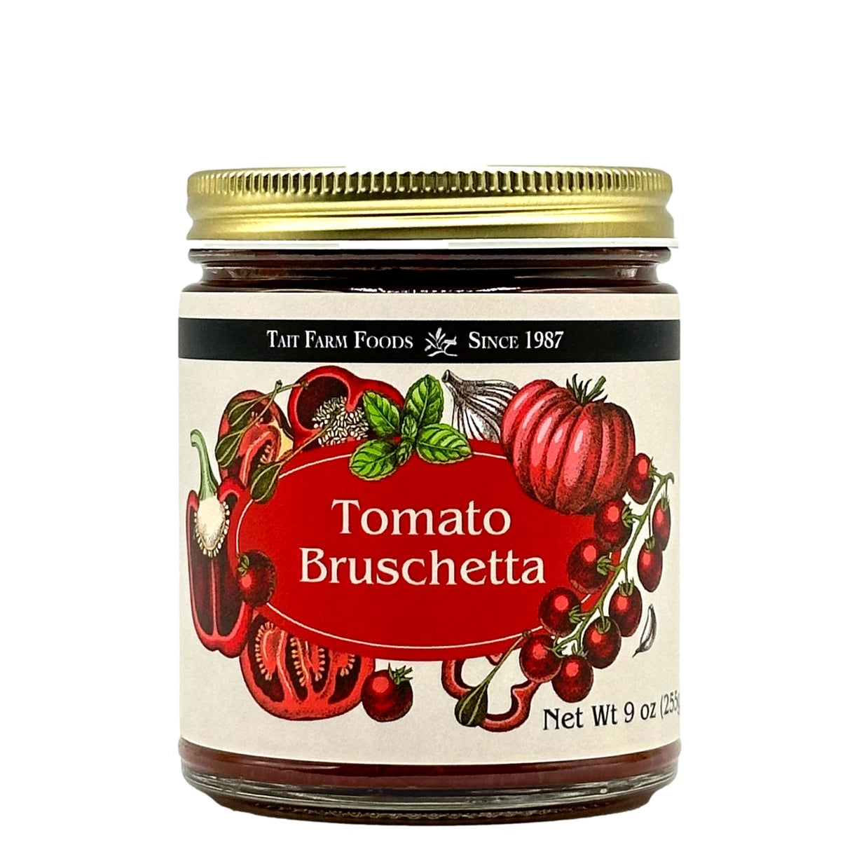 Authentic Italian Tomato Bruschetta Topping - Premium Sun-Dried Tomatoes & Fresh Basil for Appetizers, Crostini & Party Snacks - Perfect for Entertaining, Wine Pairings & Mediterranean Cuisine