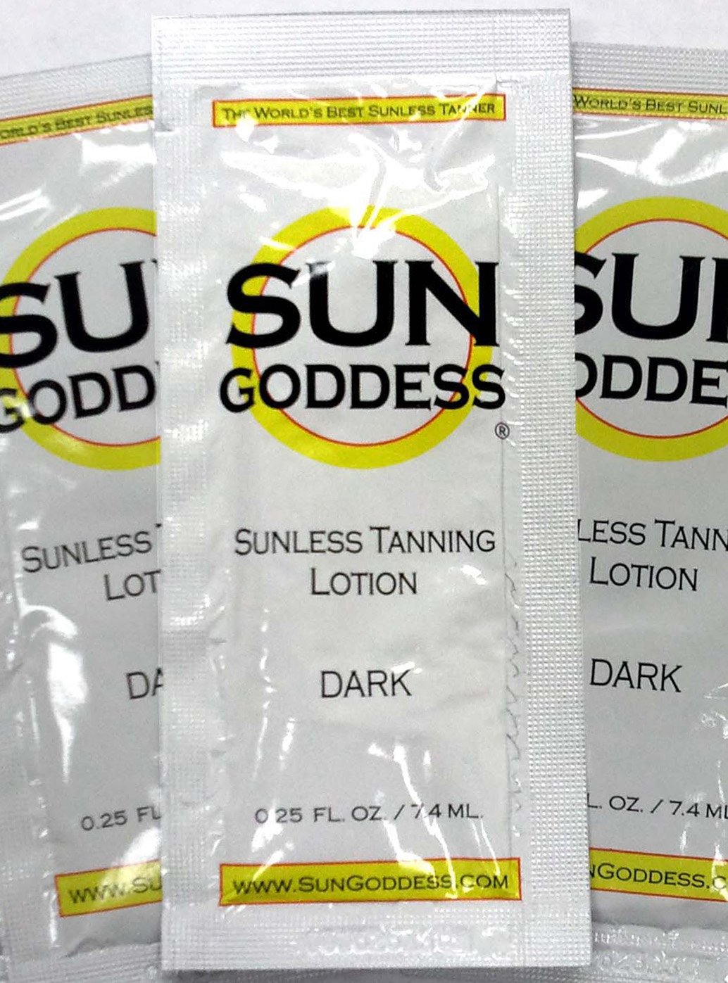 **SUN GODDESS Medium Spray Tan Solution - 1 Gallon Sunless Self-Tanning Liquid for Airbrush & HVLP Systems - Includes Applicator Mitt, Gloves & Fake Tanner Mousse Sample - Perfect for Salon, Home Use & Spray Tanning Business**