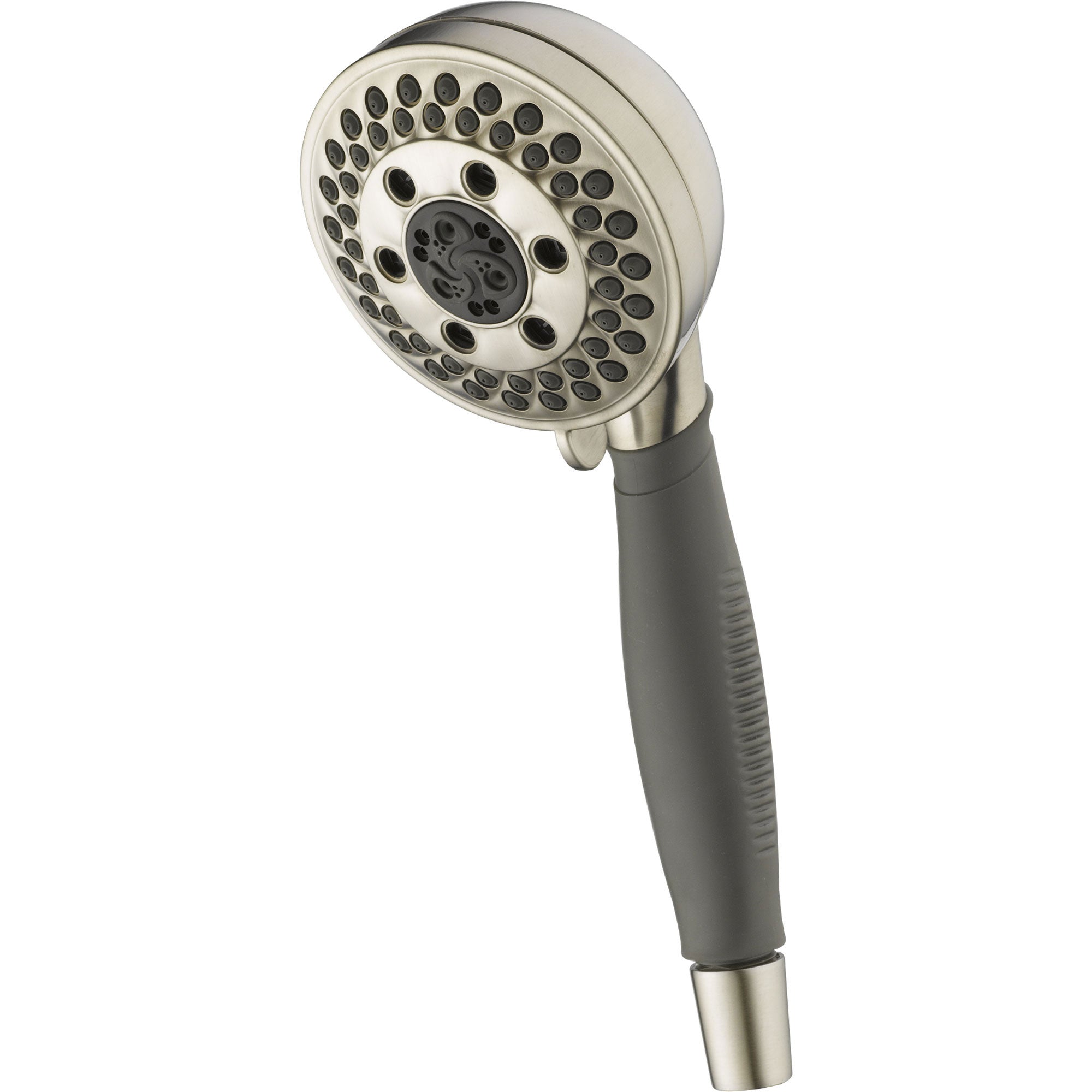 Delta 5-Spray H2Okinetic Handheld Shower Head with Stainless Steel Finish - 604308 - Perfect for Bathroom Renovation & Spa-Like Shower Experience