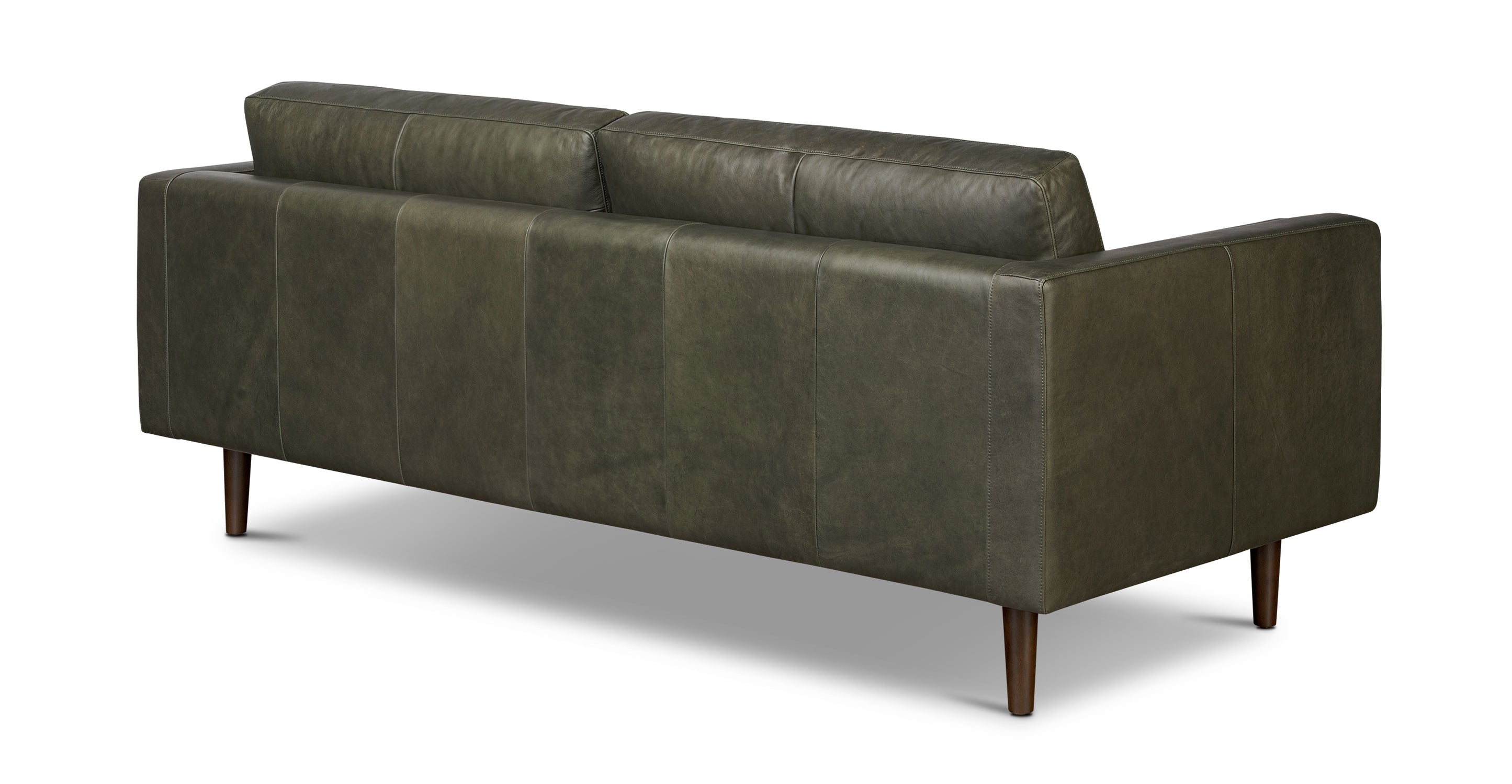 Premium Napa Leather Sofa - Modern Luxury Living Room Furniture for Home & Office - Perfect for Relaxing, Entertaining & Stylish Decor