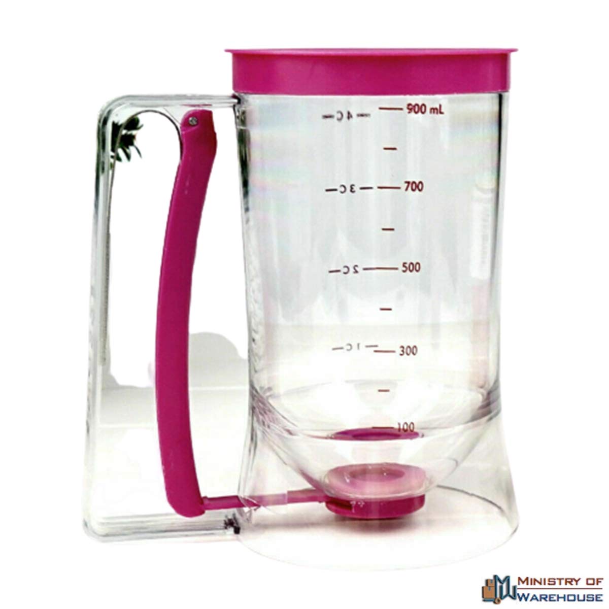 Stainless Steel Batter Dispenser for Baking - Perfect for Muffins, Waffles, Cupcakes & Pancakes | Easy-Pour Pancake Mix Dispenser | Ideal for Home Bakers & Professional Kitchens