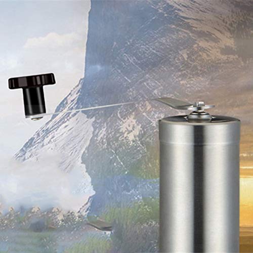 Portable Manual Coffee Grinder - Stainless Steel Hand Coffee Machine for Espresso, French Press & Travel | Perfect for Camping, Office & Home Brewing