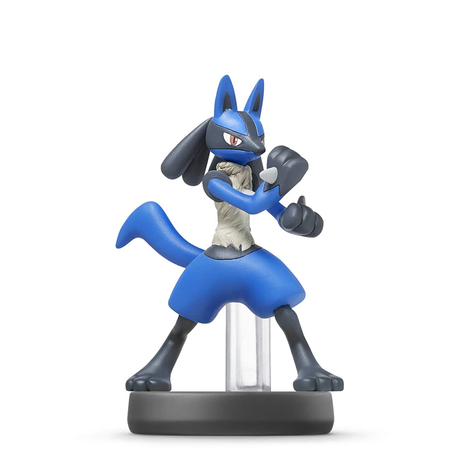 Lucario Super Smash Bros. amiibo Figure - Nintendo Switch & Wii U Compatible Collectible - Perfect for Gaming Battles & Display Collections