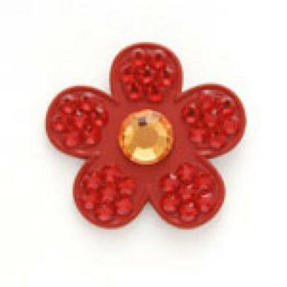 ReadyGOLF Bonjoc Golf Ball Marker & Hat Clip - Rose Flower Design for Golf Accessories | Perfect for Golf Tournaments, Practice Sessions & Gifts