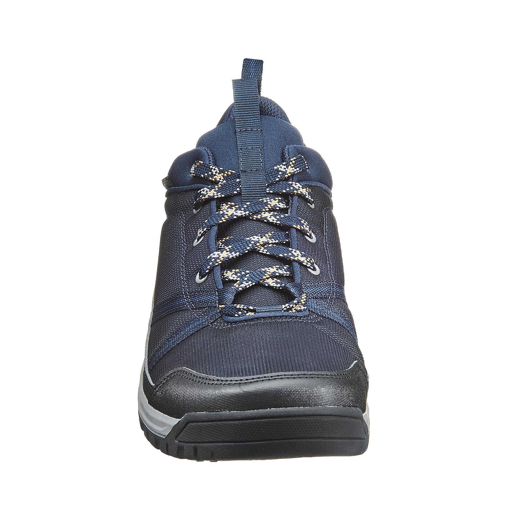 Quechua NH150 Men's Waterproof Hiking Boots - Lightweight Trekking Shoes for Outdoor Adventures, Trail Running & Mountain Climbing
