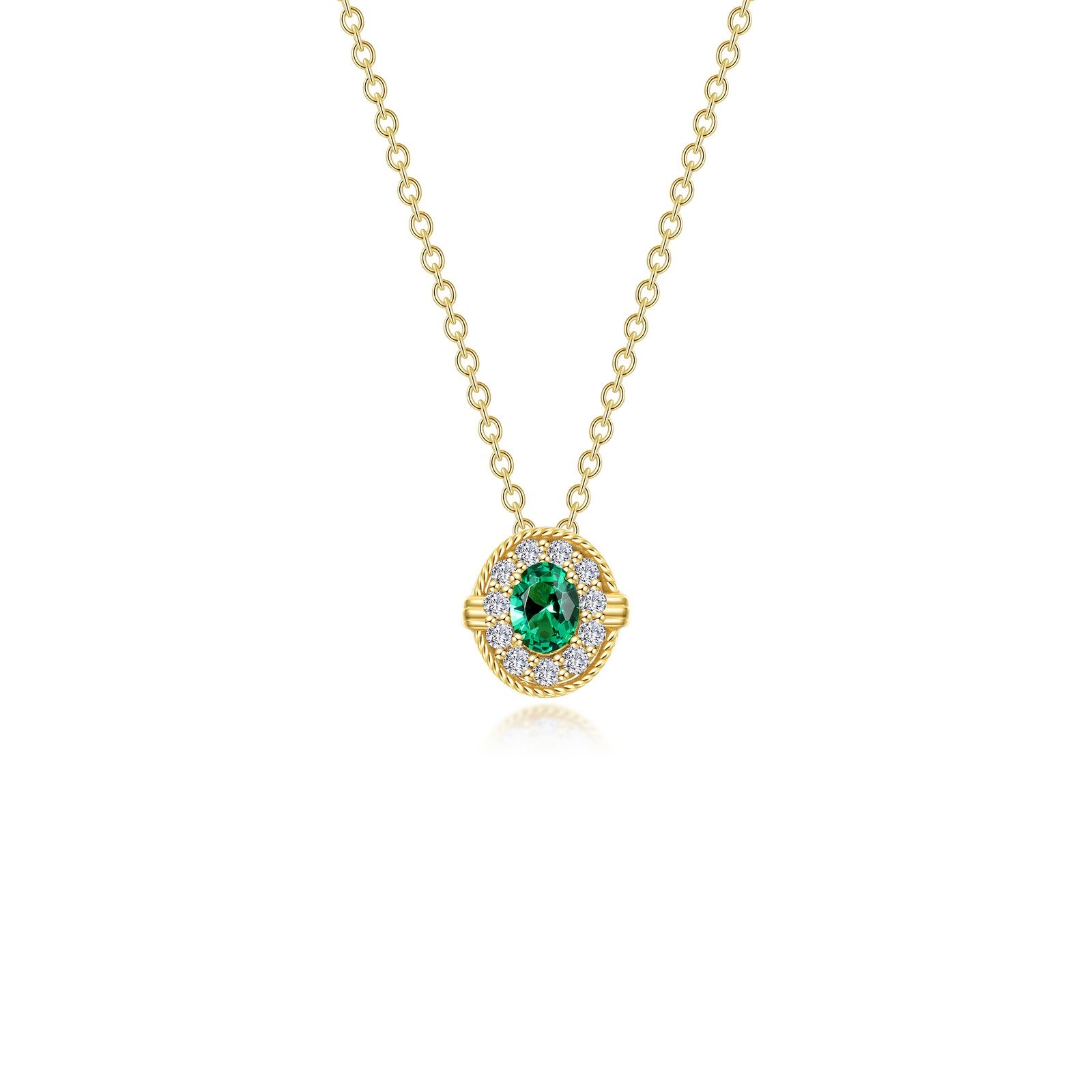 0.51 CTW Diamond Halo Pendant Necklace for Women - Elegant & Sparkling Jewelry Gift for Anniversary, Wedding, or Special Occasions