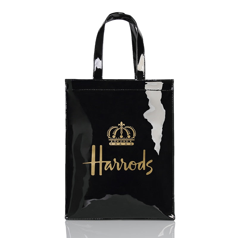 Eco-Friendly Women's Floral Tote Shopping Bag - Reusable Grocery Bag for Beach, Market & Daily Use
