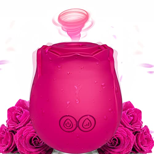 Premium Rose Clitoral Vibrator - Rechargeable Bullet Vibrator for Women, Couples & Solo Play | G-Spot & Clitoral Stimulation | Waterproof, Quiet & Powerful | Perfect for Foreplay, Spicing Up Relationships & Self-Care Moments
