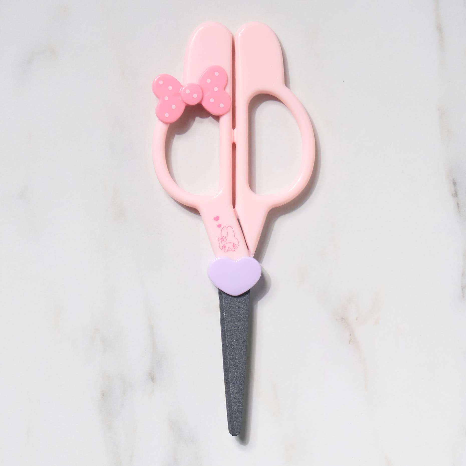 Sanrio Character Face Cut Scissors - Professional Stainless Steel Craft Scissors for DIY Paper Cutting, Scrapbooking & Card Making - Perfect for Hello Kitty, My Melody & Kuromi Fans