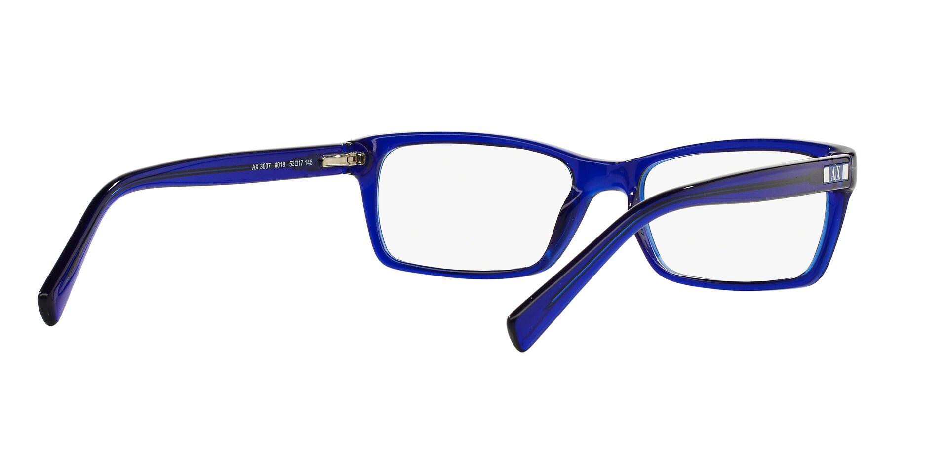 Armani Exchange 3007 Eyeglasses - Stylish Unisex Prescription Glasses & Blue Light Blocking for Work & Reading | Fashionable Eyewear for Office, Study & Daily Wear