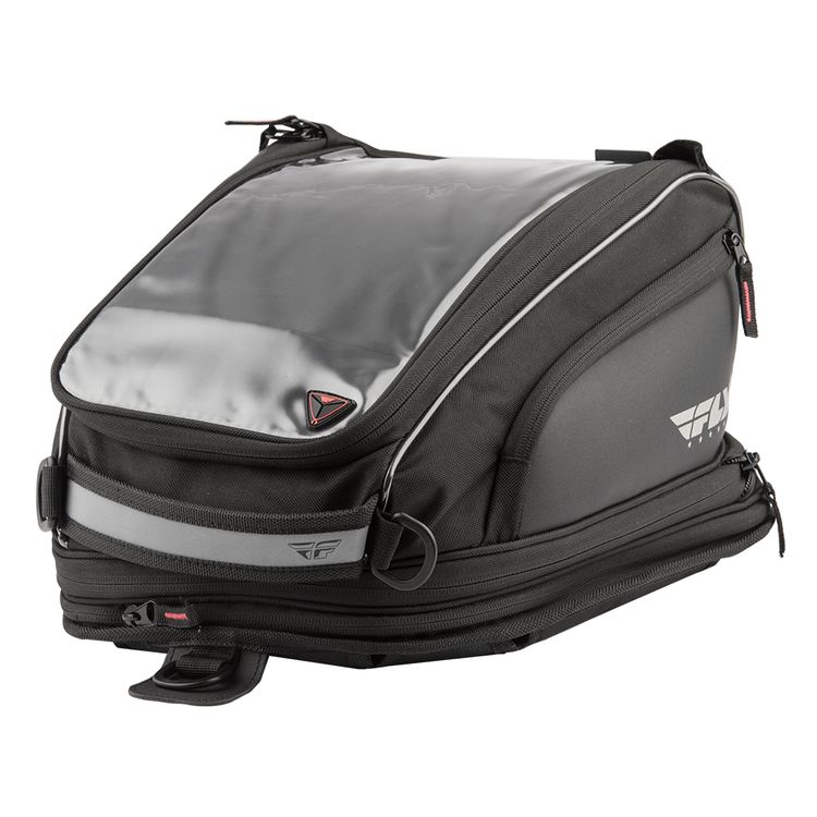 FLY MEDIUM TANK BAG - Motorcycle Storage Bag with Waterproof Cover, Perfect for Commuting, Touring & Adventure Riding