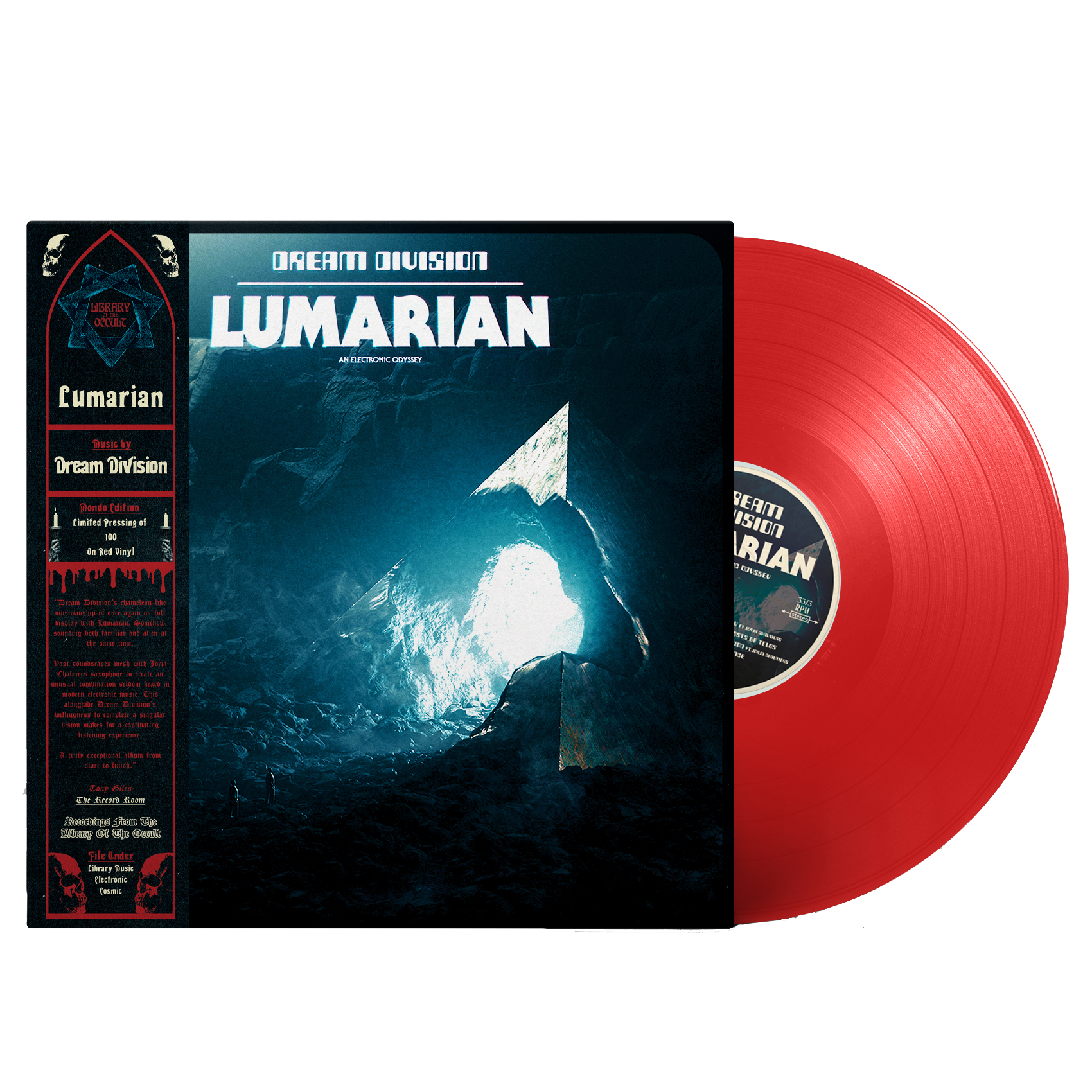 Dream Division Lumarian LP - Premium Vinyl Record for Audiophiles & Music Collectors | Perfect for Home Listening, Gifts & Music Enthusiasts
