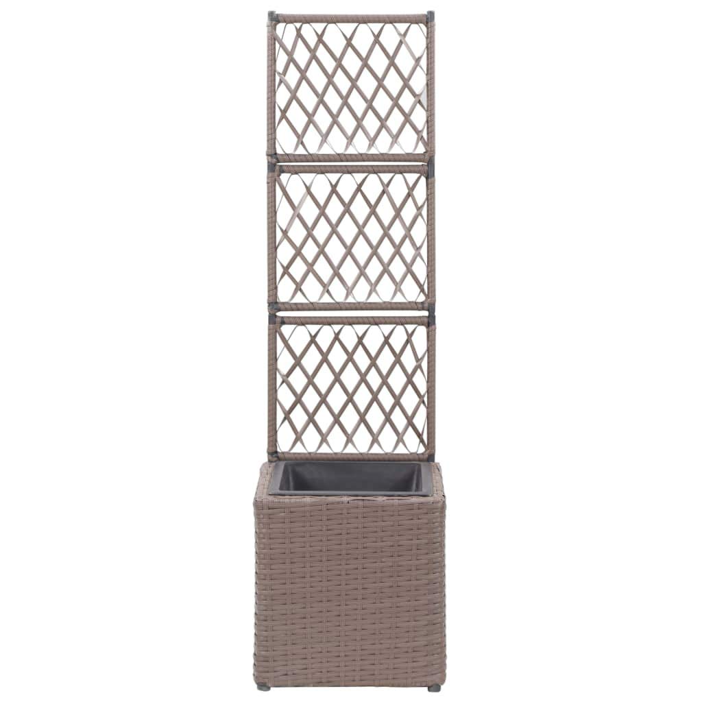 Free Standing Raised Garden Bed with Trellis - 11.8