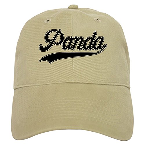 Khaki - Retro Panda Cap