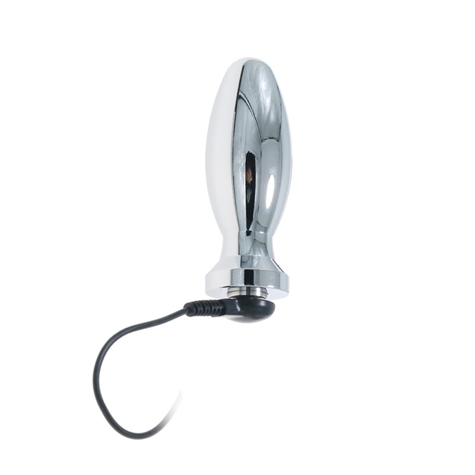 Electric Shock Hollow Chastity Lock Device - Men's Anal Plug Set for BDSM Play & Adult Toys - Perfect for Couples Bondage, Role Play & Sensation Exploration