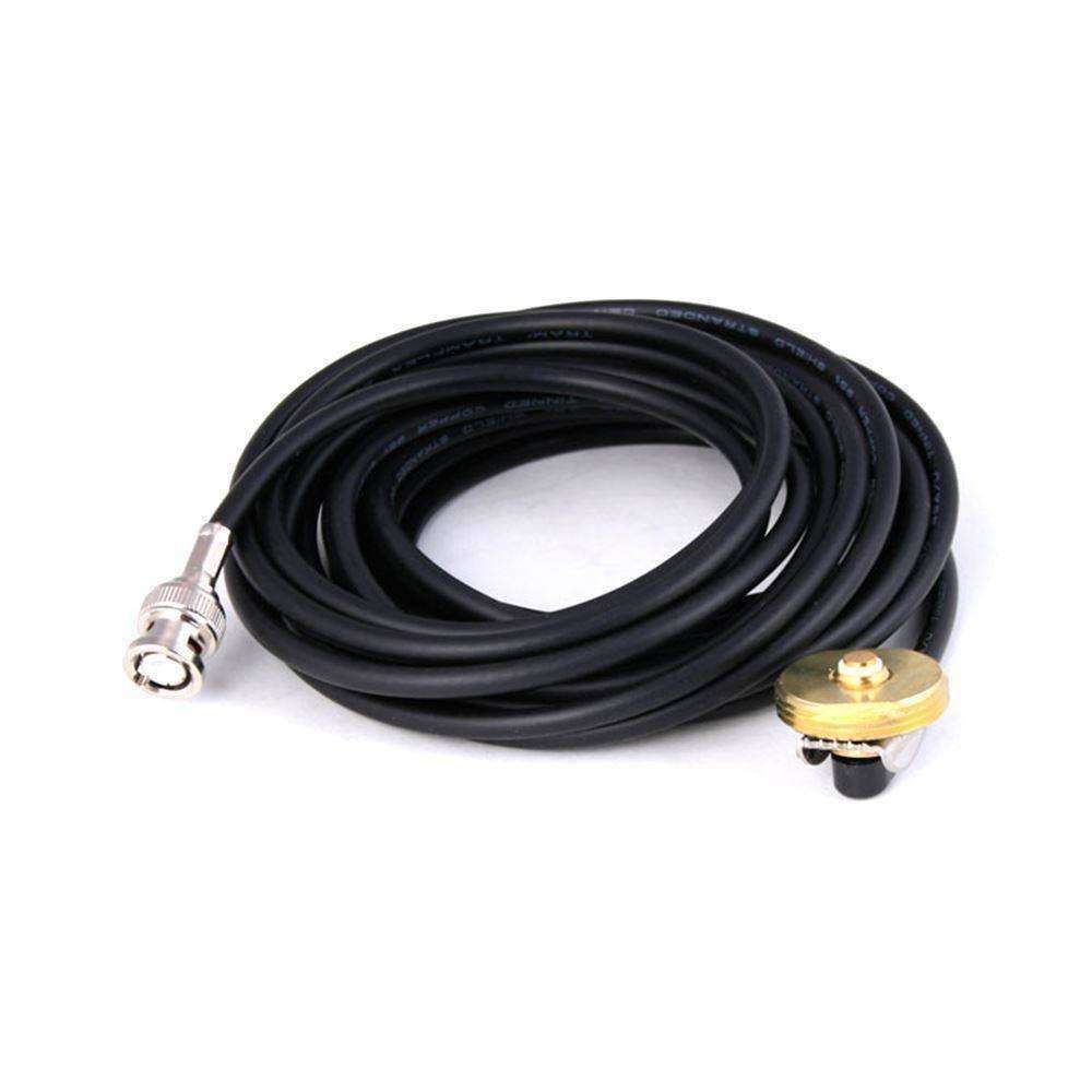 17ft Coaxial Cable with NMO Mount & BNC Connector - High Performance Antenna Cable for Car Radio, CB, Ham Radio, and Marine Communication